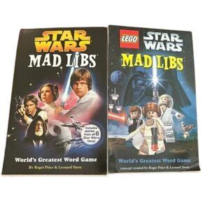 2 Pack Star Wars Mad libs - worlds greatest word game